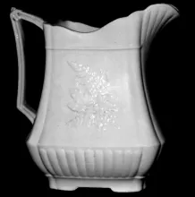 Ribbed Fern | Arthur J. Wilkinson (Late Richard Alcock) | Creamer or Cream Pitcher | Item | 001