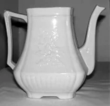 Ribbed Fern_Arthur J. Wilkinson (Late Richard Alcock)_Teapot or Coffee Pot Base_Item_001