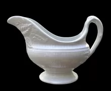 Ribbed Raspberry | J. & G. Meakin | Gravy Boat | Item | 001