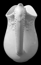 Ribboned Oak | W. & E. Corn | Creamer or Cream Pitcher | Handle | 007