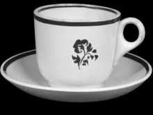 Richelieu Shape (Plain Uplift) | James F. Wileman | Handled Cup and Saucer | DecItem | 001