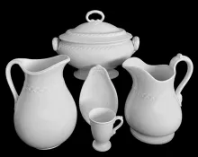 Rick Rack | Hill Pottery | Dinner Set Pieces | Collection | 001