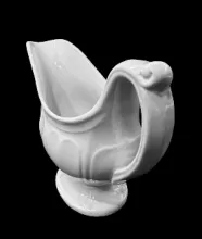 Ring O' Hearts | Livesley, Powell, & Co. | Gravy Boat | Handle | 002