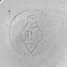 Ring O' Hearts | Livesley, Powell, & Co. | Sugar Bowl Base | Mark | 003