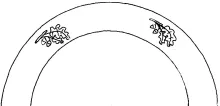 Round Oak and Acorn_Baker & Chetwynd_Plate_ItemDrw_002