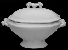 Rustic Sprig | Cockson & Seddon | Sauce or Soup Tureen Base and Lid | Item | 002