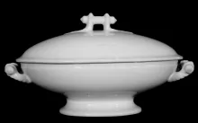 Savoy | T. & R. Boote (& Co.) | Vegetable Tureen Base and Lid | Item | 004