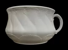 Scallop Shell Border | Mellor, Taylor, & Co. | Chamber Pot Base | Item | 002