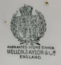 Scallop Shell Border | Mellor, Taylor, & Co. | Chamber Pot Base | Mark | 004