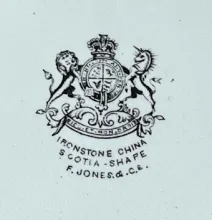 Scotia Shape | F. Jones (& Co.) | Plate | Mark | 007