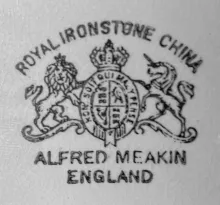 Scroll | Alfred Meakin | Relish Dish | Mark | 002