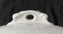 Scroll | Alfred Meakin | Vegetable Tureen Base and Lid | Finial | 002