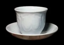 Scrolled Bubble | J. W. Pankhurst (& Co.) | Handleless Cup and Saucer | Item | 001