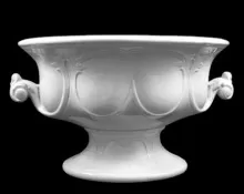 Scrolled Bubble | J. W. Pankhurst (& Co.) | Hot Toddy Bowl with Handles (No Lid) | Item | 002