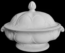 Scrolled Bubble_J. W. Pankhurst (& Co.)_Vegetable Tureen Base and Lid_Item_005