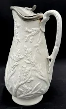 Seaweed and Coral_Beech & Hancock_Syrup Pitcher with Metal Lid_Handle_002