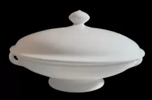 Senate | T. & R. Boote (& Co.) | Vegetable Tureen Base and Lid | Item | 001
