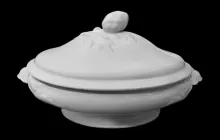 Sevres Shape | John Edwards | Vegetable Tureen Base and Lid | Item | 004