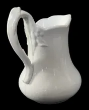 Sevres Shape | Joseph Clementson | Creamer or Cream Pitcher | Handle | 006