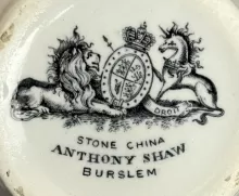 Shaw Pear | Anthony Shaw | Child's or Toy Tea Set or Pieces | Mark | 004