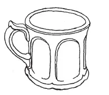 Six-Panel Trumpet | J. W. Pankhurst (& Co.) | Mug | ItemDrw | 003