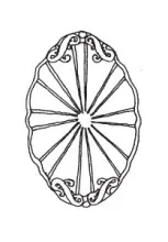 Split Handle | Meakin Bros. (& Co.) | Relish Dish | ItemDrw | 001