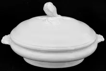 Split Pod | J. W. Pankhurst (& Co.) | Vegetable Tureen Base and Lid | Item | 001
