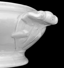 Split Pod | J. W. Pankhurst (& Co.) | Vegetable Tureen Base | Handle | 002
