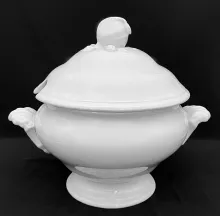 Split Pod | James Edwards | Sauce or Soup Tureen Base and Lid | Item | 005