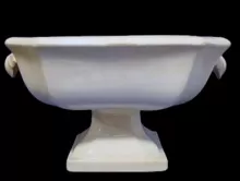 Square Flower | James Edwards | Compote on Tall Pedestal | Item | 003