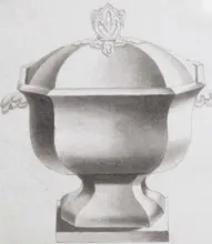 Square Flower_James Edwards_Sauce or Soup Tureen Base and Lid_KewDrw_003