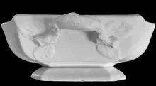 Square Flower_James Edwards_Vegetable Tureen Base_Handle_001