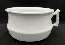Square Ridged | Johnson Bros. (Late Pankhurst & Co.) | Chamber Pot Base | Item | 001