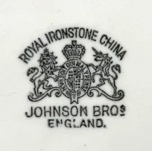 Square Ridged | Johnson Bros. (Late Pankhurst & Co.) | Chamber Pot Base | Mark | 003