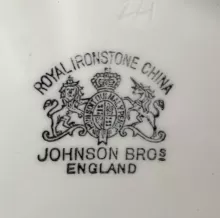 Square Ridged | Johnson Bros. (Late Pankhurst & Co.) | Ewer | Mark | 004