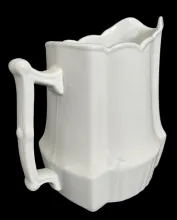 Square Ridged | Johnson Bros. (Late Pankhurst & Co.) | Table Pitcher | Handle | 009