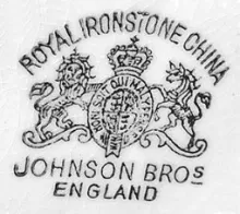 Square Ridged | Johnson Bros. (Late Pankhurst & Co.) | Mug | Mark | 002