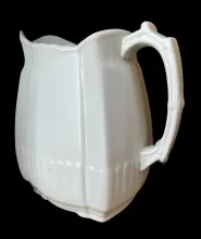 Square Ridged | Mellor, Taylor, & Co. | Table Pitcher | Handle | 002