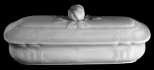 St. Louis Shape | John Edwards | Brush Tray Base and Lid | Item | 001