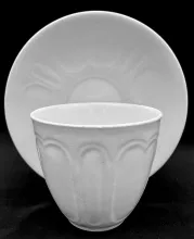 St. Louis Shape_John Edwards_Handleless Cup and Saucer_Item_001