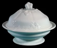 Starflower | J. W. Pankhurst (& Co.) | Butter Dish with Lid | Item | 001