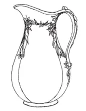 Starflower | J. W. Pankhurst (& Co.) | Ewer | ItemDrw | 001