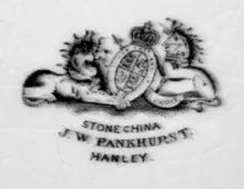 Starflower | J. W. Pankhurst (& Co.) | Platter | Mark | 002