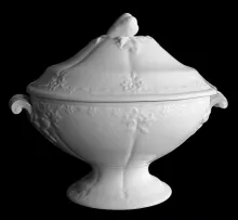 Starflower | J. W. Pankhurst (& Co.) | Sauce or Soup Tureen Base and Lid | Item | 001
