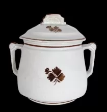 Sunburst | Arthur J. Wilkinson (Late Richard Alcock) | Sugar Bowl with Lid | DecItem | 001