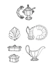 Sydenham Shape | T. & R. Boote (& Co.) | Dinner Set Pieces | ItemDrw | 002