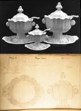 Sydenham Shape_Unspecified_Sauce or Soup Tureen Base, Lid, Underplate, and Ladle_Collection_001