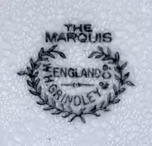 The Marquis | W. H. Grindley (& Co.) | Chamber Pot Base | Mark | 003