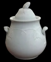 Tiny Oak and Acorn | J. W. Pankhurst (& Co.) | Sugar Bowl with Lid | Item | 001