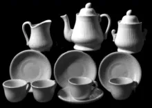 Tiny Rib | J. & G. Meakin | Child's or Toy Tea Set or Pieces | Item | 001